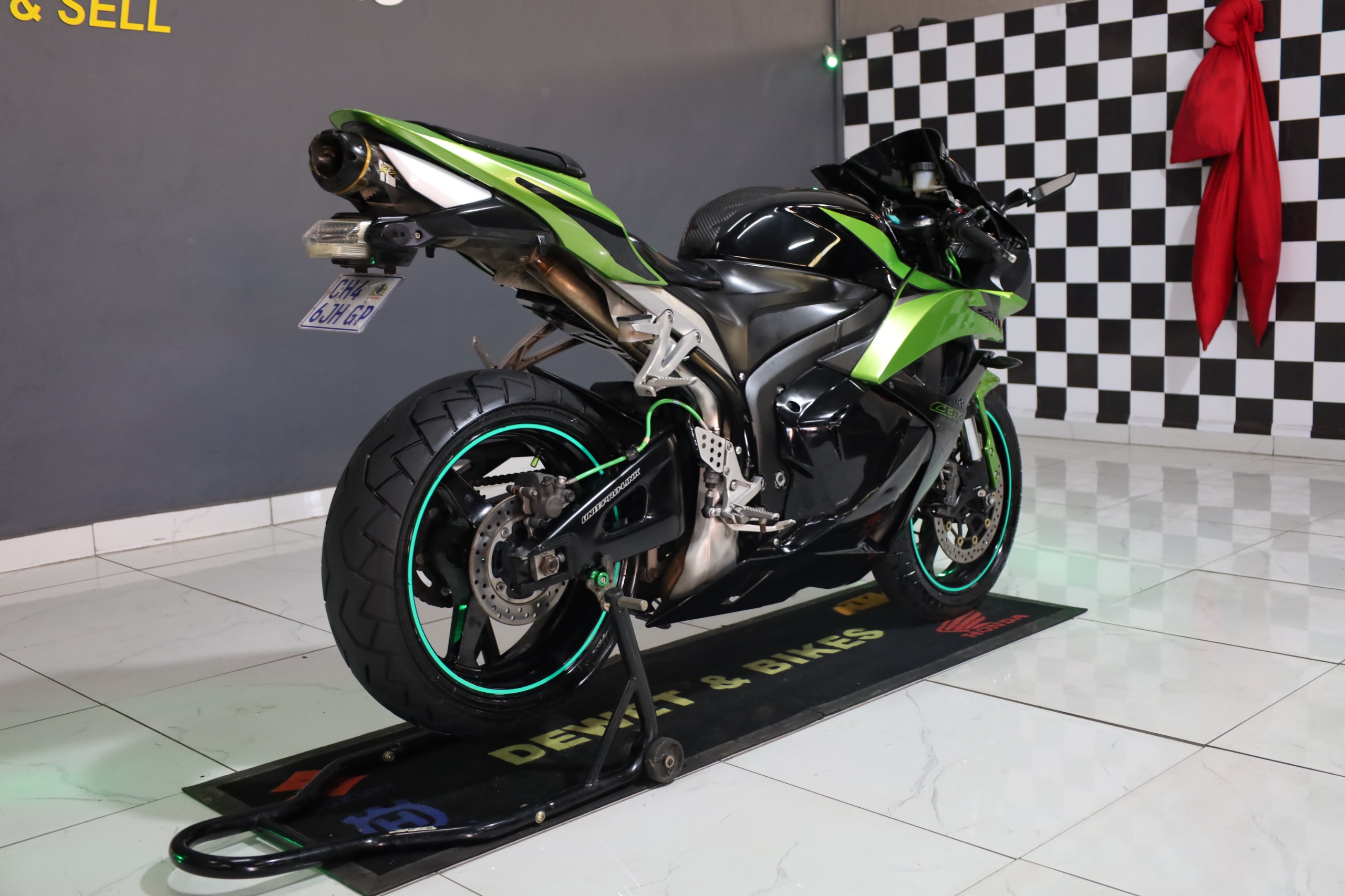 CBR600 GROEN